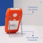 Professional Pulse Oximeter, 3 SpO2 PR and Temperature Parameters, Portable Medical Monitor with 2.8” LCD Screen, Adult and Pediatric Use, High Precision - Image 3