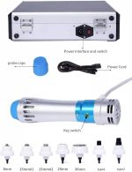 Portable Shockwave Therapy Machine | Deep Tissue Muscle Massager for Back, Waist, Leg & Golf Elbow Pain Relief | 7 Massage Heads - Image 3