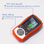 Professional Pulse Oximeter, 3 SpO2 PR and Temperature Parameters, Portable Medical Monitor with 2.8” LCD Screen, Adult and Pediatric Use, High Precision - Image 4