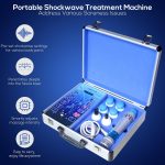 Portable Shockwave Therapy Machine | Deep Tissue Muscle Massager for Back, Waist, Leg & Golf Elbow Pain Relief | 7 Massage Heads - Image 4