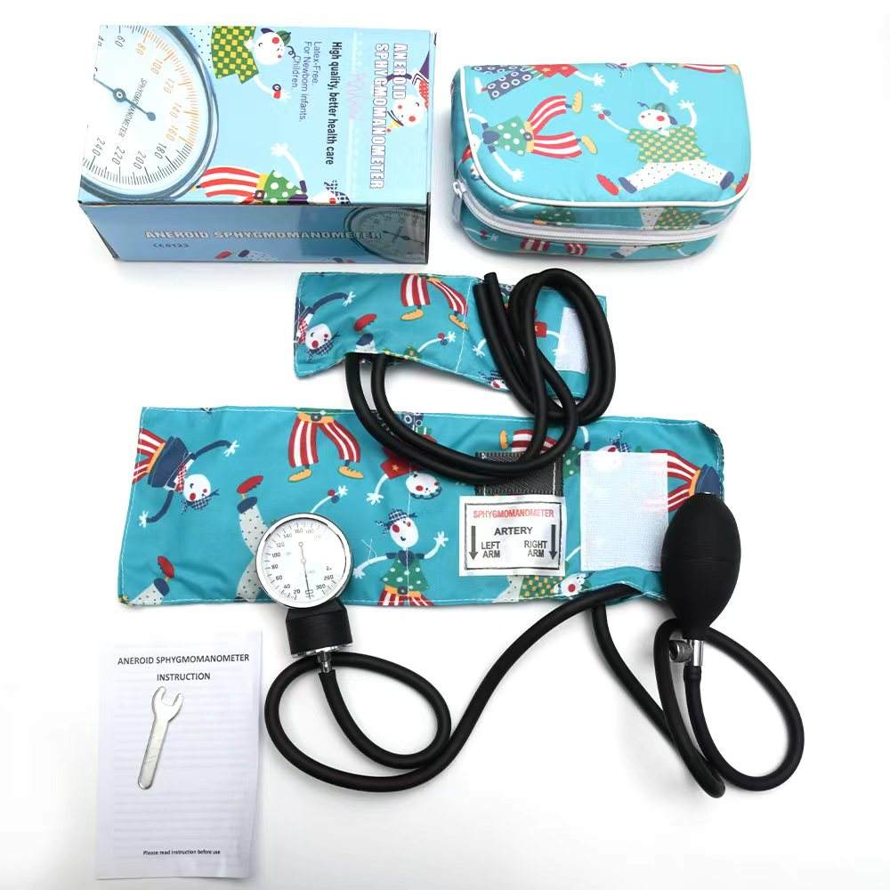 Hd7cdc96413884882b6eed36f6e14bc28A.jpg Manual Pediatric Blood Pressure Monitor for Child, Infant & Neonate – Aneroid Sphygmomanometer with BP Cuff - Image 1