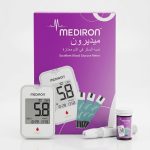 MEDIRON Blood Glucose Monitor | Blood Sugar Testing Machine | Digital Glucometer with 10 Free Test Strips | Diabetes Blood Sugar Meter